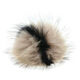Lana Grossa Pelspompon Finnraccoon | 703-beige/sort
