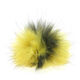 Lana Grossa Pelspompon Finnraccoon | 707-citrongul/sort