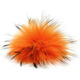 Lana Grossa Pelspompon Finnraccoon | 110-orange/sort