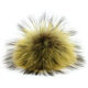 Lana Grossa Pelspompon Finnraccoon | 133-sennep