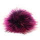 Lana Grossa Pelspompon Finnraccoon | 141-lilla/pink