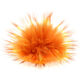 Lana Grossa Pelspompon Finnraccoon | 147-laks/orange/rust