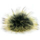 Lana Grossa Pelspompon Finnraccoon | 135-sort/kiwi