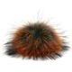 Lana Grossa Pelspompon Finnraccoon | 142-sort/kobber