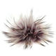 Lana Grossa Pelspompon Finnraccoon | 510-aubergine/mudder