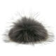 Lana Grossa Pelspompon Finnraccoon | 112-antracit/sort