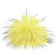 Lana Grossa Pelspompon Finnraccoon | 608-citrusgul