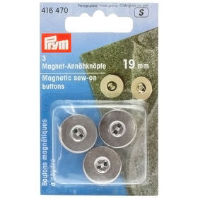 Lana Grossa Magnet knapper til syning 19mm