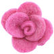 Lana Grossa Filt rose lille 12333/40mm | 05-rosa