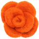 Lana Grossa Filt rose lille 12333/40mm | 06-orange