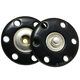Union Knopf Knap til syning 25mm | 80-sort