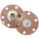 Union Knopf Trykknap 25mm | 56-gammelrosa