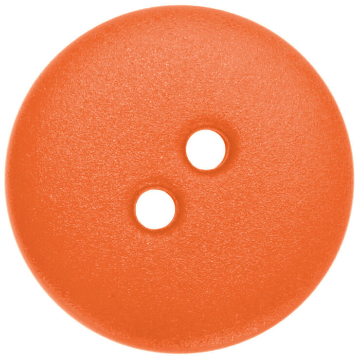 Union Knopf Knap 2 hul 18mm | 422-orange