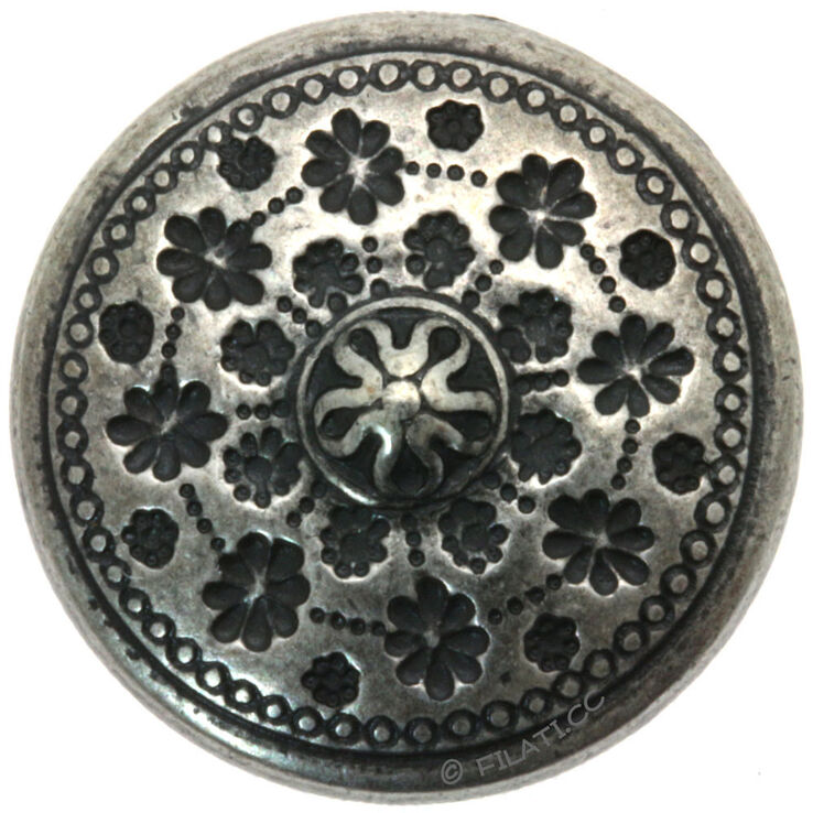 Union Knopf UNION KNOPF 450731/18mm | 83-sølv