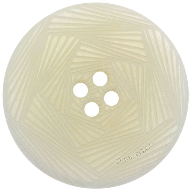 Lana Grossa UNION KNOPF 452270/28mm | 12-hvid