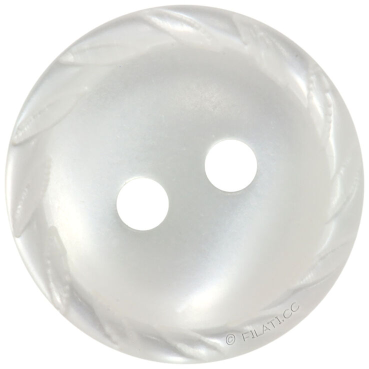 Lana Grossa UNION KNOPF 452592/14mm | 12-hvid