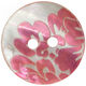 Lana Grossa UNION KNOPF 452665/18mm | 46-sølv/rosa