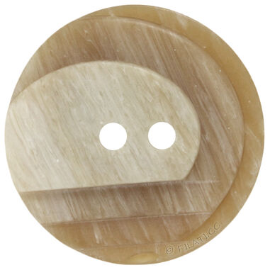 Knap 2 hul 23mm
