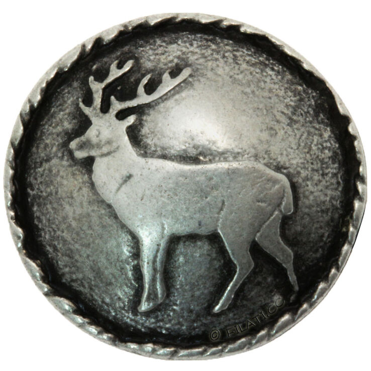 Lana Grossa UNION KNOPF 45970/20mm | 83-sølv