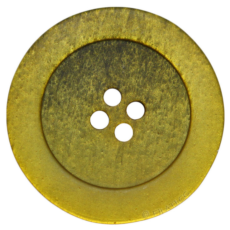 Union Knopf Knap 4 huller 25mm | 40-sort/gylden