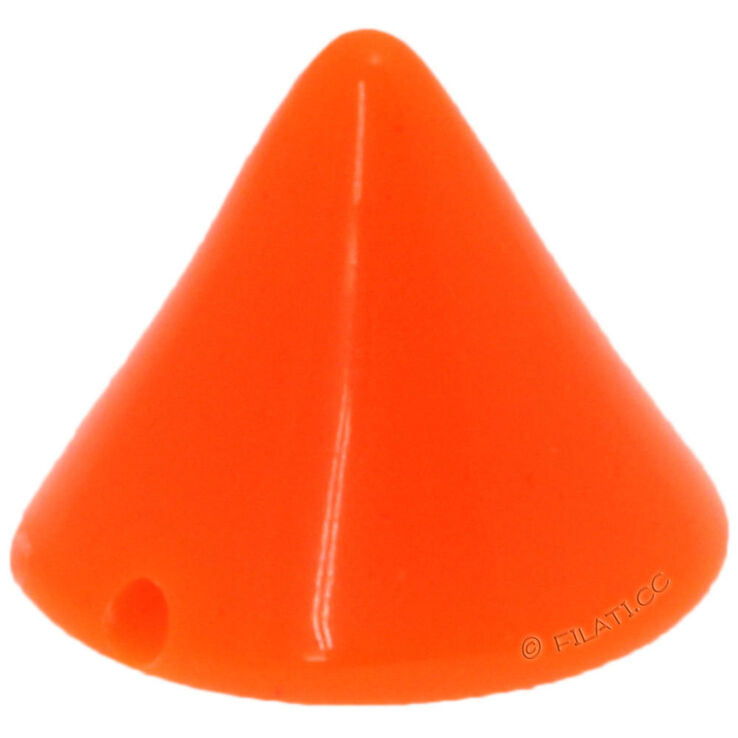 Union Knopf Nitte til syning 10mm | 42-neonorange