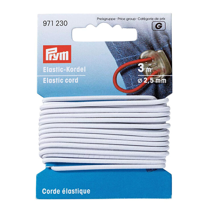 Prym Elastisk snor | 971230-hvid