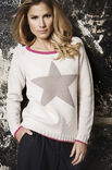 Lana Grossa SWEATER MED STJERNE Cool Wool Big