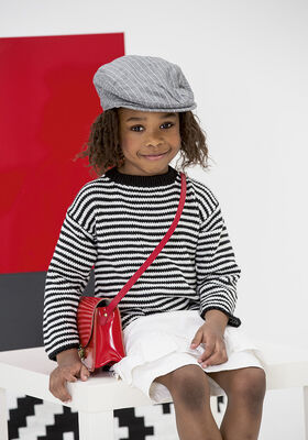 STRIBET SWEATER Elastico fra Lana Grossa
