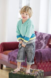 Lana Grossa SWEATER MED V-HALS Elastico