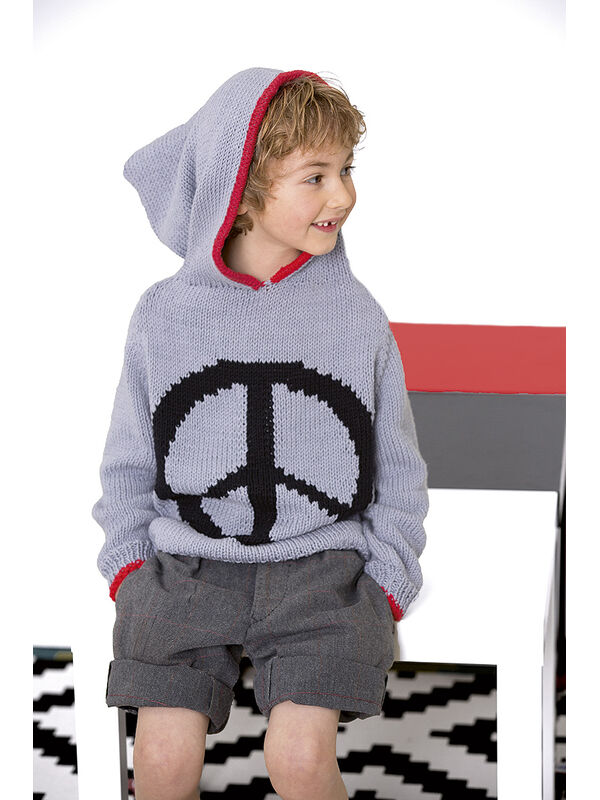 Lana Grossa SWEATER MED PEACETEGN Organico