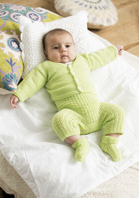 JAKKE, SPARKEBUKSER OG STRØMPER Cool Wool Baby fra Lana Grossa