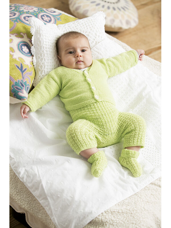 Lana Grossa JAKKE, SPARKEBUKSER OG STRØMPER Cool Wool Baby