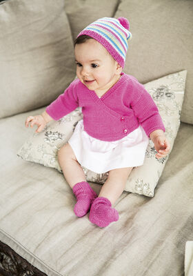 JAKKE OG STRØMPER Cool Wool Baby fra Lana Grossa