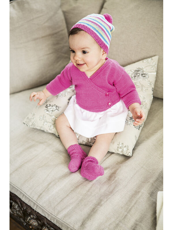 Lana Grossa JAKKE OG STRØMPER Cool Wool Baby