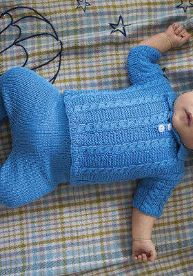 SWEATER, BUKSER, HUE OG STRØMPER Cool Wool Baby fra Lana Grossa