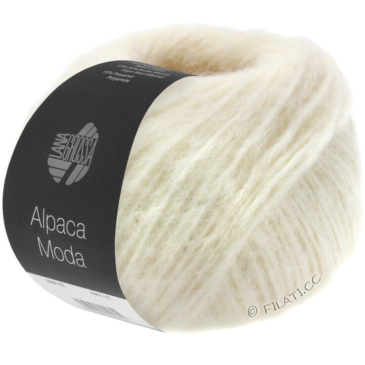 Lana Grossa ALPACA MODA | 01-hvid