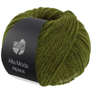 Lana Grossa ALTA MODA ALPACA | 114-mørk oliven