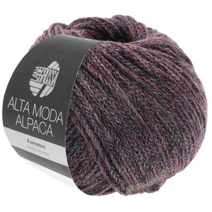 Lana Grossa ALTA MODA ALPACA | 020-brombær/grå meleret