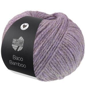 Lana Grossa BACO BAMBOO | 02-grå lilla
