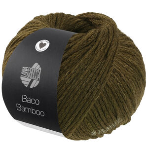 Lana Grossa BACO BAMBOO | 07-mørk oliven