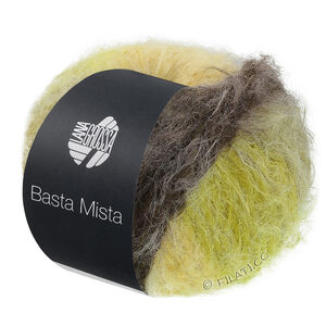 Lana Grossa BASTA MISTA | 117-gråbrun/taupe/gul/lys gul/lys oliven