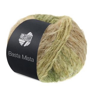 Lana Grossa BASTA MISTA | 120-jade/grågrøn/resedagrøn/kamel/taupe