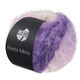 Lana Grossa BASTA MISTA | 125-mørk violet/gråviolet/violet/syren/hvid