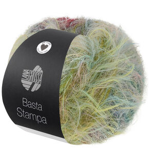 Lana Grossa BASTA STAMPA | 202-gul/mynte/lys blå/syren/mørk violet