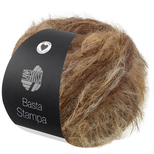 Lana Grossa BASTA STAMPA | 209-beige/kamel/taupe/gråbrun
