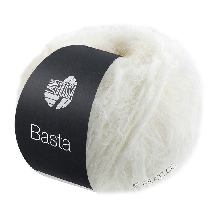 Lana Grossa BASTA | 01-rå hvid