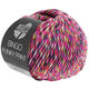 Lana Grossa BINGO Funky Print | 405-fuchsia/rosa/gulgrøn faverig