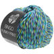 Lana Grossa BINGO Funky Print | 407-blå/petrol/lilla/grøn faverig