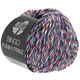 Lana Grossa BINGO Funky Print | 409-grå/rød/blå faverig