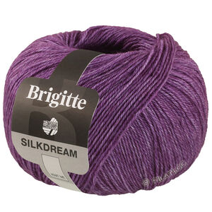 Lana Grossa BRIGITTE Silkdream | 10-rødviolet
